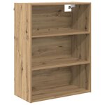 vidaXL Haut Armoire avec tiroir Chêne artisanal 69 5 x 32 5 x 180 cm