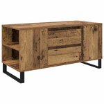 vidaXL Table basse Bois Ancien 102 x 44 5 x 50 cm Bois d'ingénierie