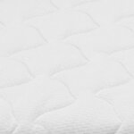 vidaXL Sur-matelas 80 x 200 cm Mousse à mémoire de forme Visco 6 cm