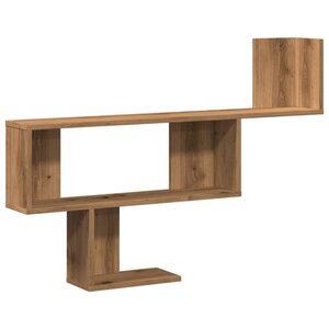 vidaXL Étagère murale chêne artisanal 100x15x70 cm bois d'ingénierie