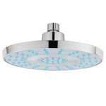 SCHÜTTE Pomme de douche avec éclairage LED GALAXIS chrome