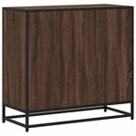 vidaXL Bibliothèque chêne marron 80 5x35x76 cm bois d'ingénierie