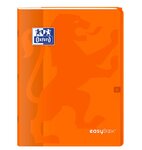 Cahier Easybook agrafé 24x32cm 96 pages grands carreaux 90g orange x 10 OXFORD