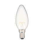 Ampoule led filament flamme culot e14 806lm blanc chaud