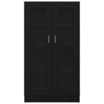 vidaXL Bibliothèque Chêne noir 82 5 x 30 5 x 150 cm Bois d'ingénierie