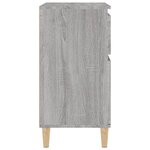 vidaXL Buffet Sonoma gris 60x35x70 cm Bois d'ingénierie