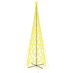 vidaXL Arbre de Noël cône 3000 LED Blanc chaud 230x800 cm