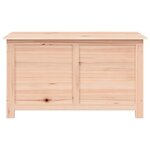 vidaXL Boîte à coussins d'extérieur 100x50x56 cm Bois de sapin massif