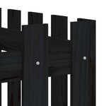 vidaXL Lit surélevé de jardin design de clôture 150x50x70cm pin massif