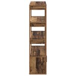 vidaXL Buffet Bois ancien 30 x 80 x 119.5 cm Bois d'ingénierie