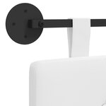 vidaXL Tête de lit suspendue tissu