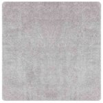 vidaXL Tapis Shaggy Anti-dérapant Gris 200 x 200 cm PP