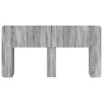 vidaXL Cabinet de Tête de Lit Sonoma gris Bois d'ingénierie