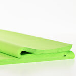 Papier de soie vert 75 x 50cm (Lot de 24 feuilles)