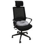 vidaXL Coussin d’assise Gris clair 42 x 36 5 x 8 cm Coton