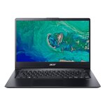 Acer swift sf114-32-p8fr n5000 14.0p swift sf114-32-p8fr n5000 14.0p fhd ips 4go 64go emmc w10h en mode s noir