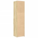 vidaXL Buffet haut chêne sonoma 45x42 5x185 cm bois d'ingénierie