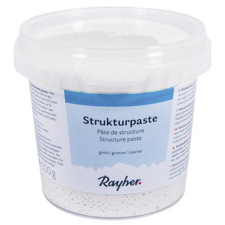 Pâte décorative Structurée Grosse Boite 500 g