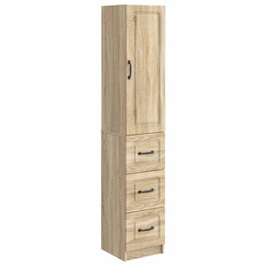 vidaXL Ensemble de Meubles 2 Pièces Chêne Sonoma 33 x 34 5 x 87 cm