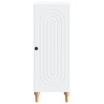 vidaXL Buffet Blanc 33 x 34 5 x 90 cm Bois d'ingénierie