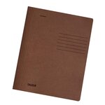 Chemise En Carte À Lamelle A4 - Marron Foncé - X 100 - Falken