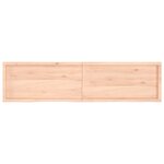 vidaXL Dessus de table 200x50x(2-6) cm bois de chêne massif non traité
