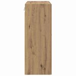 vidaXL Cabinets muraux 2 Pièces Chêne artisanal 69 5 x 34 x 90 cm