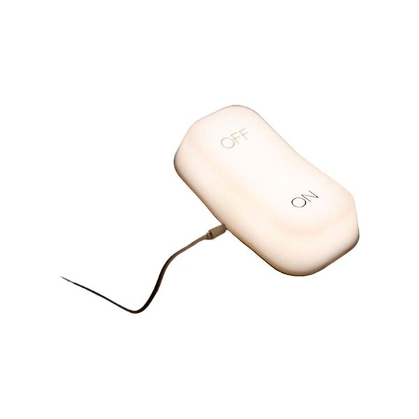 Veilleuse en ABS On-Off Blanc chaud