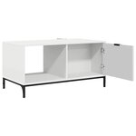 vidaXL Table basse Blanc 90 x 49 x 46 cm Bois d'ingénierie