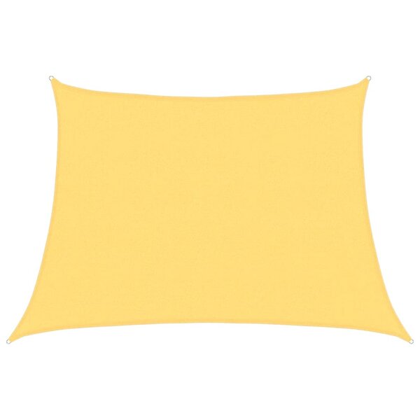 vidaXL Voile d'ombrage 160 g/m² Beige 4/5x3 m PEHD