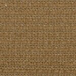 vidaXL Voile d'ombrage 160 g/m² Taupe 2x2 m PEHD