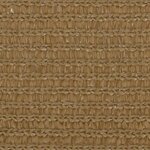 vidaXL Voile d'ombrage 160 g/m² Taupe 2x2 m PEHD