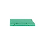 Chemises À Élastiques Carte Lustrée 3 Rabats Monobloc - Vert - X 50 - Exacompta