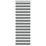 vidaXL Store zèbre gris foncé largeur du tissu 80 9 cm polyester