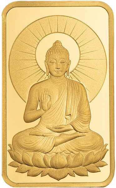 Monnaie BUDDHA 5g Lingot Or (PRÉCOMMANDE)