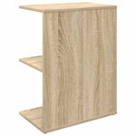 vidaXL Table de chevet chêne sonoma 46 5x29x61 cm bois d'ingénierie