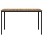 vidaXL Table de salle à manger / Table de repas Bois d'ingénierie