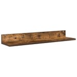 vidaXL Ensemble meuble TV 4 Pièces Chêne Fumé Bois d'ingénierie