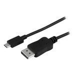 Startech.com câble adaptateur usb type-c vers displayport de 1 8 m - 4k 60 hz