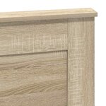 vidaXL Tête de lit Chêne Sonoma 120 cm Bois d'ingénierie