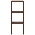 vidaXL Bibliothèque empilable chêne marron 30x30x80 cm bois ingénierie