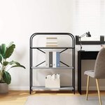 vidaXL Étagère Sonoma gris 80 x 30 x 109 cm Bois d'ingénierie