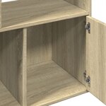vidaXL Bibliothèque chêne sonoma 70x36x189 cm bois d'ingénierie