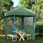 vidaXL Tente de fête 200 x 200 x 306 cm Vert Tissu Oxford