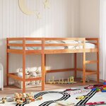 vidaXL Lit mezzanine d'enfants sans matelas avec échelle 90x190 cm