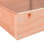 vidaXL Jardinière de jardin à 4 niveaux 106 x 104 5 x 36 cm Bois massif Douglas