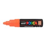 Marqueur pointe large conique pc7m of orange foncé x 6 posca