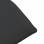 vidaXL Chaise longue pliante noir 175x54x8 5 cm tissu oxford