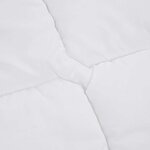 vidaXL Protège-matelas blanc 200x200 cm