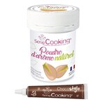 Arôme alimentaire naturel en poudre pistache + stylo chocolat